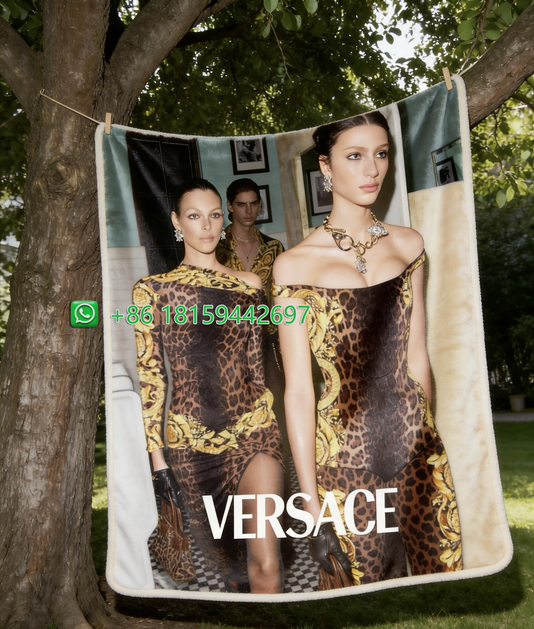 Versace Throw Blankets